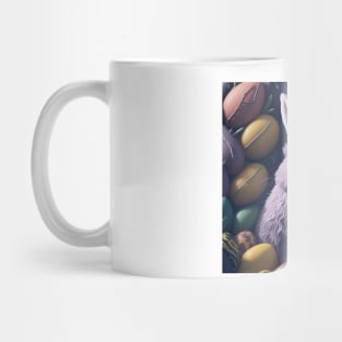 cute easter egg bunny sticker Mug